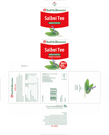 Kräutertee, Salbei (12 Beutel), 19,2 g