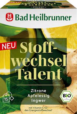 Kräutertee, Stoffwechsel Talent (15 Beutel), 27 g