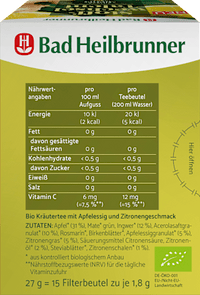 Kruidenthee, Metabolisme Talent (15 zakjes), 27 g