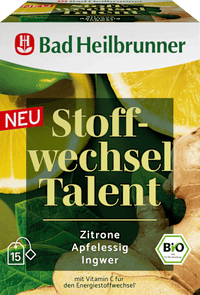 Kräutertee, Stoffwechsel Talent (15 Beutel), 27 g