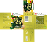 Kruidenthee, Metabolisme Talent (15 zakjes), 27 g