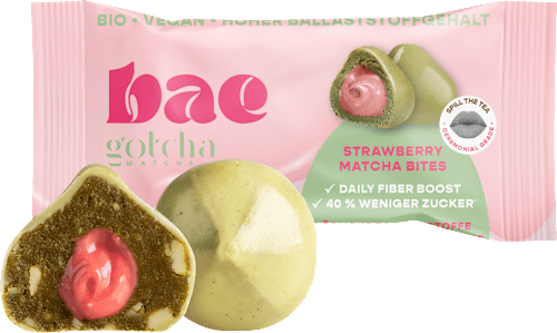Haferbites Strawberry Matcha, 40 g