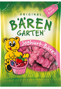 Fruchtgummi, Joghurt-Bären, 125 g