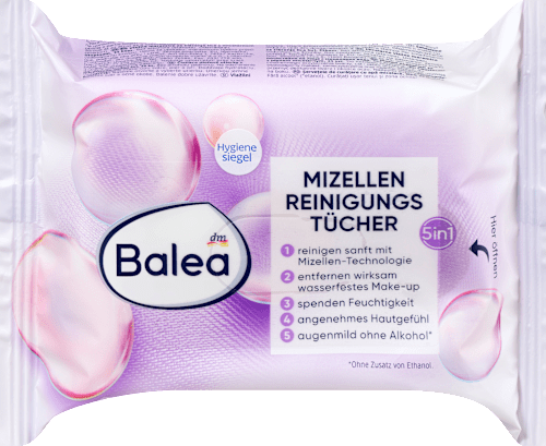 Abschminktücher Mizellen, 25 St