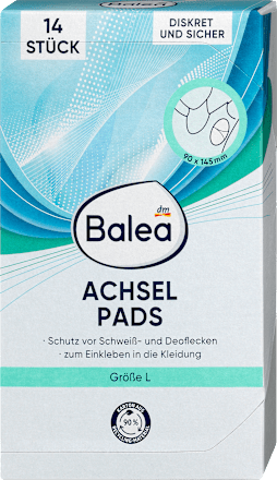 Achselpads Größe L, 14 St