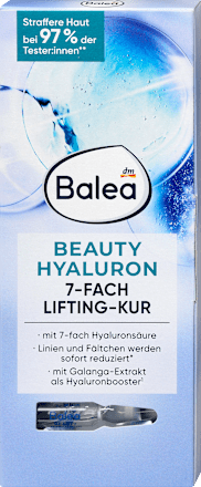 Ampullen Beauty Hyaluronzuur Lifting Behandeling (7x1 ml), 7 ml
