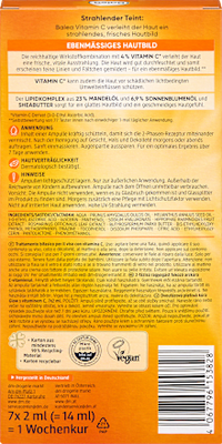 Ampullen Glow Treatment 2-fasen Vitamine C, 14 ml