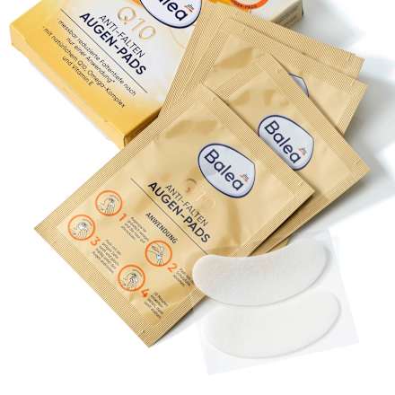 Anti-rimpel oogpads Q10 (6 paar), 12 stuks