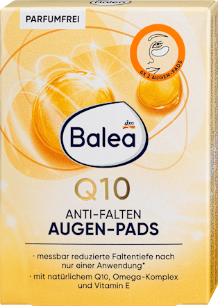 Anti-rimpel oogpads Q10 (6 paar), 12 stuks
