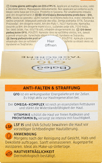 Anti Falten Gesichtscreme Q10 LSF 15, 50 ml