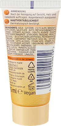 Anti-rimpel gezichtscrème Q10 SPF15 reisformaat, 15 ml
