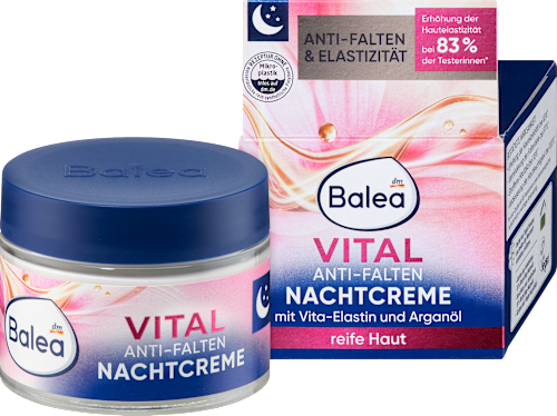 Anti Falten Nachtcreme Vital, 50 ml
