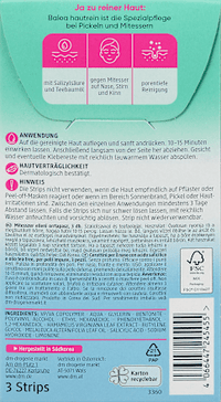 Anti-mee-eter neusstrips Skin Clean, 3 stuks