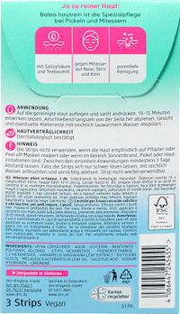 Anti-mee-eter neusstrips Skin Clean, 3 stuks