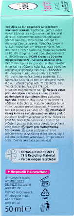 Anti-puistjes 24u verzorging Huidreiniging, 50 ml