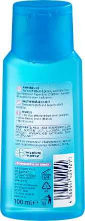 Olievrije oogmake-up remover, 100 ml
