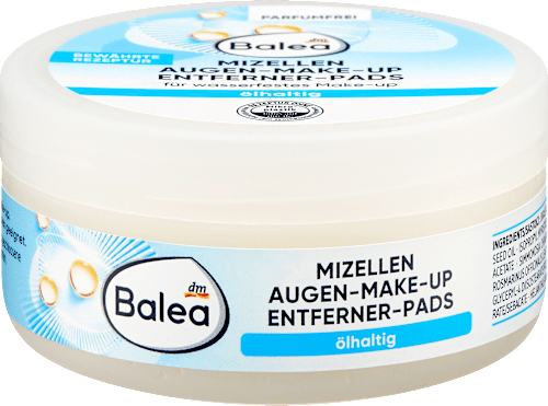 Augen-Make-up Entferner-Pads ölhaltig, 50 St