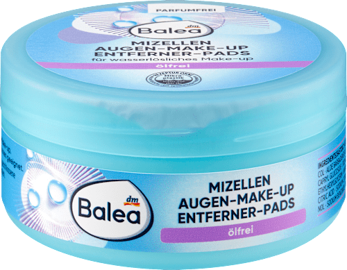 Augen Make-up Entfernerpads ölfrei, 50 St