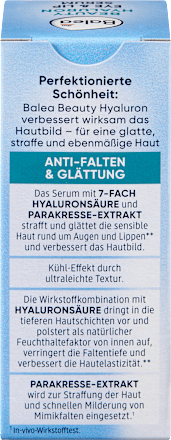 Augen & Lippen Serum Beauty Hyaluron Eye & Lip Serum, 15 ml