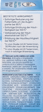 Augen & Lippen Serum Beauty Hyaluron Eye & Lip Serum, 15 ml