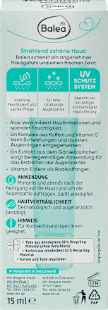 Augencreme belebend, 15 ml