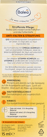 Augencreme Q10 Anti-Falten, 15 ml