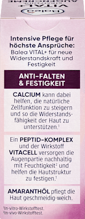 Vital+ verstevigende oogcrème, 15 ml