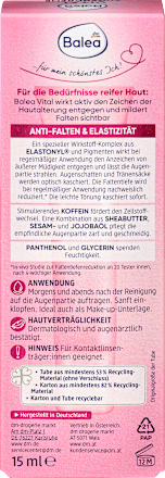 Augencreme Vital, 15 ml