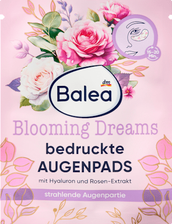 Augenpads bedruckt Blooming Dreams, 2 St