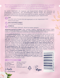 Augenpads bedruckt Blooming Dreams, 2 St