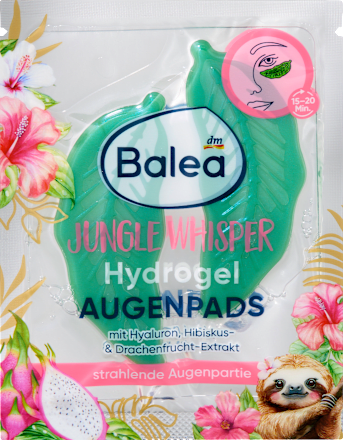 Augenpads Hydrogel Blätter (1 Paar), Jungle Whisper, 2 St