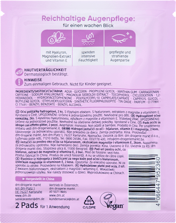 Augenpads Hydrogel Glitzer (1 Paar), 2 St