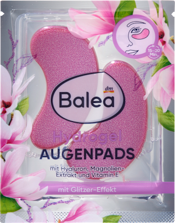 Augenpads Hydrogel Glitzer (1 Paar), 2 St