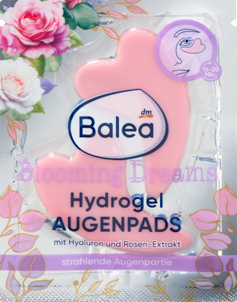 Augenpads Hydrogel Herzform, 2 St