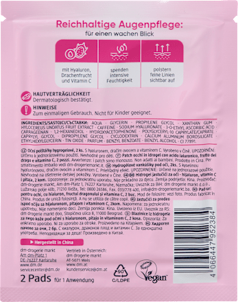 Augenpads Hydrogel Holo (1 Paar), 2 St