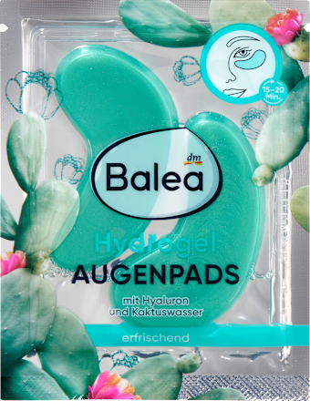 Oogpads hydrogel cactuswater (1 paar), 2 stuks