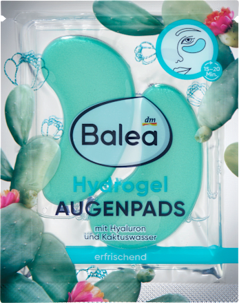 Augenpads Hydrogel Kaktuswasser (1 Paar), 2 St