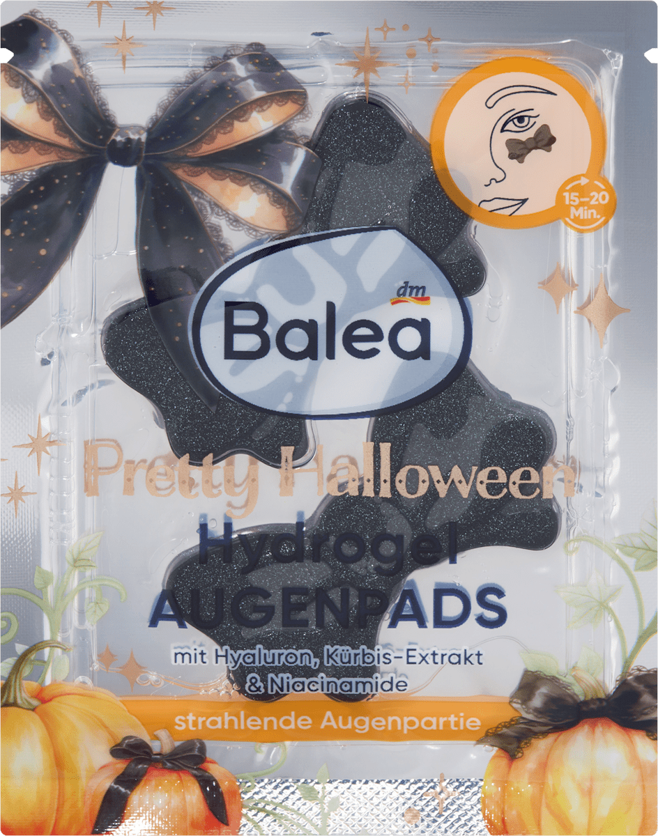 Balea Augenpads Hydrogel Pretty Halloween (1 Paar), 2 St