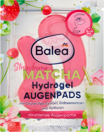 Augenpads Hydrogel Strawberry Matcha (1 Paar), 2 St