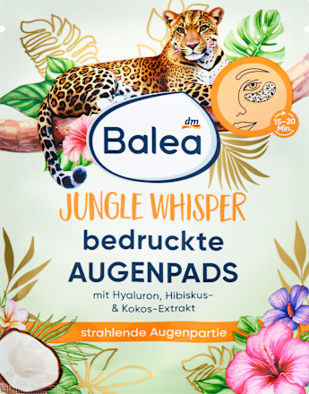 Augenpads Leopard (1 Paar), Jungle Whisper, 2 St