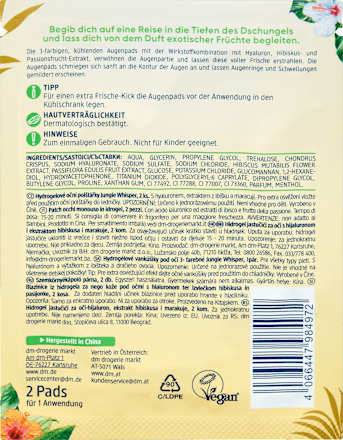 Augenpads Perlmutt (1 Paar), Jungle Whisper, 2 St