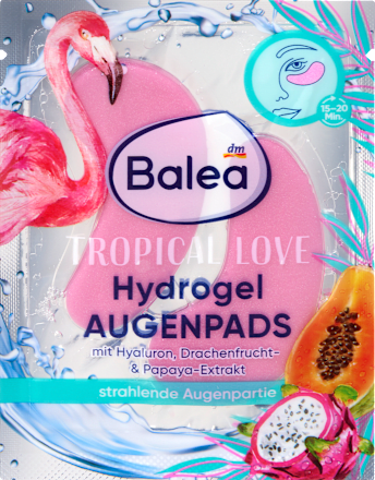 Oogkussentjes Tropical Love Flamingo (1 paar), 2 stuks