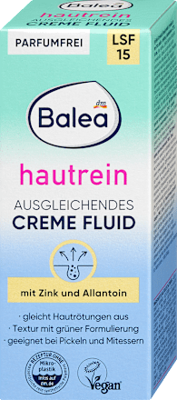 Ausgleichendes Creme Fluid  Hautrein, 50 ml Balea