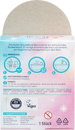 Walvis badbom, 1 stuk