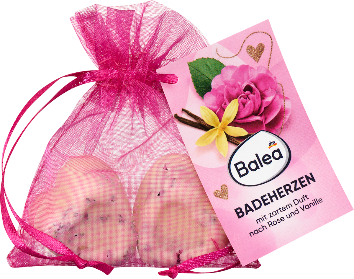 Balea Badebomben Herzen, 36 g