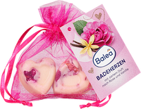 Badeherzen Rose-Vanille, 36 g