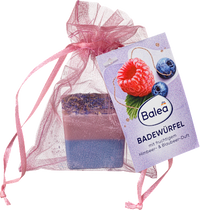 Badezusatz Würfel Lotusblüte/Blaubeere, 50 g
