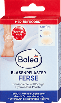 Blarenpleisters hiel, 6 stuks