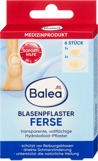 Balea Blasenpflaster Ferse, 6 St