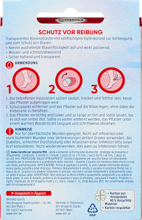 Blasenpflaster Mix, 6 St